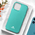 Miniatyrbillede 3 af 4: iPhone 13 Pro Case Silikone Gel Shiny Effect Mercury Turkis Blå Blå