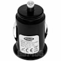 Miniatyrbillede 3 af 4: Biloplader - Moxie - 2 USB-porte 1A/2A - Hurtig opladning - Samtidig opladning - 3000mAh