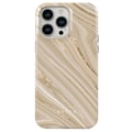 Miniatyrbillede 1 af 5: Elegant etui til iPhone 13 Pro, fuld glam mønster, Burga guld. Gul