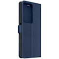 Miniatyrbild 1 av 6: Fodral för Oppo A79 Handledsrem Flip Wallet Stand Midnight Blue Blå
