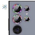 Miniatyrbild 4 av 6: Kameraskydd - ENKAY - Samsung Galaxy S24 Ultra - 9H härdat glas - Flerfärgat - Paket med 3 Flerfärgad