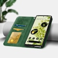 Miniatyrbillede 3 af 5: Google Pixel 6a Wallet Cover - AVIZAR - Grøn - Rigid - Syntetisk - Blandet grön