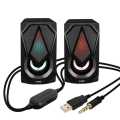 Pikkukuva 1 / 4: Langaton Kaiutin - LinQ - A4000 - 3W x 2 - USB - RGB LED