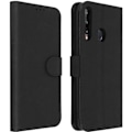 Miniatyrbillede 1 af 4: Étui Huawei P40 Lite E - AVIZAR - Helt dæksel - Kortholder - Støttefunktion - Sort silikonegel Svart