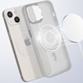 Miniatyrbild 3 av 6: MagSafe-skal för iPhone 13 Matt Frostad Baksida Grå Kontur Grå