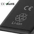 Pikkukuva 3 / 4: Akku iPhone 5:lle - LINQ - BAT-IP5G - Kapasiteetti 1750 mAh - Lithium Ion - Musta Svart