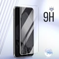 Pikkukuva 4 / 6: Kotelo Google Pixel 8 Prolle - AVIZAR - Silikonigeeli ja 9H Tempered Glass - 360° täysi suojapaketti Transparent