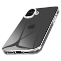 Miniatyrbild 2 av 5: Fodral till iPhone 16 Soft Silikon Tunn Design Lätt Transparent - AVIZAR - Halvstyvt - Syntet - Blandat Transparent