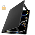 Pikkukuva 4 / 5: Flip Case iPad Pro 13 2024 Folio Pyörivä 360 Jalusta Musta Svart