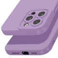 Miniatyrbillede 4 af 5: Etui til iPhone 16 Pro Max - ROAR - Luna - Silikone Matt Soft Touch - Beskyttet kamera Lila