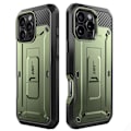 Pikkukuva 2 / 6: iPhone 16 Pro Max kuori - Supcase Unicorn Beetle Pro - Guldan grön