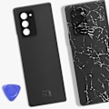 Miniatyrbild 4 av 4: Bakstycke för Samsung Galaxy Z Fold 2 Original Service Pack Samsung Svart Svart