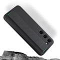 Miniatyrbillede 4 af 5: Originalt Samsung S23 Plus silikonetui, mat finish med sort strop Svart