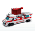 Miniatyrbillede 1 af 3: Byggelegetøj 6 i 1 Ambulance Køretøjer 1000 Samlesætter Multicolor Svart
