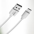 Miniatyrbild 2 av 5: Kabel USB till USB typ C Charge and Synchro Snabbladdning 5A 3m LinQ Vit