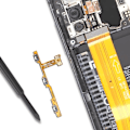 Pikkukuva 3 / 4: Nappula Virtapainike ja Äänenvoimakkuus Xiaomi Mi 10T ja Mi 10T Pro Musta Svart