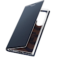 Miniatyrbillede 1 af 6: Etui til Samsung Galaxy S24 Ultra - DUX DUCIS - Flip Card Holder Video Support - Midnight Blue Blå