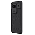 Pikkukuva 2 / 6: Nillkin Musta Kovakotelo CamShield Pro Liukuva Google Pixel 8 Ultra varten Svart