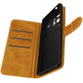Pikkukuva 1 / 5: Vivo X80 Pro Wallet Case Video Support Function ruskea kastanj