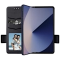 Miniatyrbillede 2 af 5: Etui til Galaxy Z Fold 6 Wallet Magnetic Tab håndledsrem Sort Svart