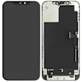 Miniatyrbillede 1 af 4: Komplet Block iPhone 12 Pro Max LCD-skærm Touch Glas Kompatibel Sort Svart