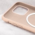 Miniatyrbillede 3 af 5: Beskyttelsescover - AVIZAR - iPhone 15 Plus - Silikone Soft-touch - Lyserød - Skridsikker Puderrosa