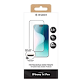 Pikkukuva 4 / 4: Näytönsuojus - BIGBEN - iPhone 16 Pro - Karkaistu lasi 2.5D - Naarmuuntumaton - Iskunkestävä Transparent