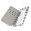 Miniatyrbillede 2 af 5: Flip-taske til Samsung S24 MagSafe-kompatibel RFID-beskyttelse Lysegrå Grå