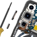 Pikkukuva 4 / 4: AVIZAR virta- ja äänenvoimakkuuspainike Samsung Galaxy S24:lle ja S24 Plus Blackille Svart