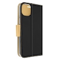 Miniatyrbillede 2 af 5: iPhone 14 etui - AVIZAR - Kortholder pung - Sort - Unikt design - Stand funktion