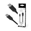Miniatyrbillede 3 af 5: USB-C til USB-C 3A PD 20W Opladning og Synkronisering Collection POP 1,5m Jaym Sort Svart