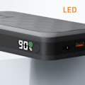 Pikkukuva 5 / 6: Ulkoakku 45000mAh 67W 2x USB-C + USB-C LED-näyttö Kompakti Xtorm Musta Svart