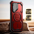 Miniatyrbillede 4 af 6: Coque Intégrale til Samsung S25 Plus Stødabsorberende Kompatibel med MagSafe I-Blason Rød Röd