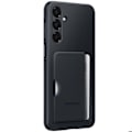 Miniatyrbillede 2 af 5: Coque til Samsung A16 med kortlomme i silikone, blød berøring, original Samsung, sort Svart