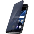 Pikkukuva 1 / 4: Etui Galaxy S7 Edge - AVIZAR - Pehmustettu Peili Musta - Jalustatoiminto - Täysi Suojaus Svart