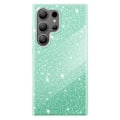 Miniatyrbild 2 av 5: Coque Paillette för Samsung Galaxy S24 Ultra Silikon Ultra tunn Grön Grön
