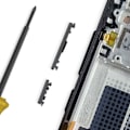 Miniatyrbillede 3 af 3: Power- og lydstyrkeknap til Xiaomi 13 Pro Sort Svart