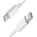 Pikkukuva 1 / 4: USB-C - Lightning-kaapeli - Power Delivery - 2m - Nopean latauksen - Yhteensopiva iPhonen kanssa - Valkoinen Vit