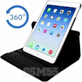 Miniatyrbild 4 av 4: iPad Air Case 360° Roterande Folio Cover Stativ Funktion Stötsäkert skydd Svart