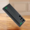 Miniatyrbild 4 av 5: Galaxy S23 Ultra Silicone Matt Finish Fodral med originalrem Svart