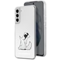 Miniatyrbillede 4 af 5: Etui til Samsung Galaxy S22 Plus Forhøjede kanter Karl Lagerfeld Transparent Transparent