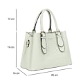 Miniatyrbillede 2 af 6: Elegant Gallantry Grøn Tote Bag til Kvinder Grön