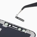 Miniatyrbillede 4 af 4: Intern højttalergrill til iPhone XR - AVIZAR - Sort - Beskyttelse mod vand og støv Svart