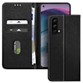 Pikkukuva 1 / 5: Oneplus Nord CE 5G Kannellinen Lompakko ja Videotuki Musta Svart