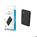 Miniatyrbillede 3 af 3: Nødstrømsbatteri 5000 mAh med 2 USB-A / USB-C / Micro USB Kompakt Jaym Sort Svart