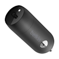 Miniatyrbild 1 av 6: Belkin Svart USB C Power Delivery 30W Cigarette Lighter Laddare Certifierad av USB-IF Svart