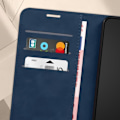 Miniatyrbillede 4 af 6: Etui til Samsung Galaxy S24 Flip Wallet og videoholder Midnight Blue Blå