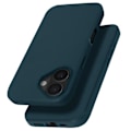 Miniatyrbild 2 av 5: MagSafe Fodral till iPhone 16 i högkvalitativt veganskt läder i Duck Blue