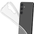 Miniatyrbillede 2 af 5: Telefoncase - MAYAXESS - Samsung Galaxy A54 - Blødt Silikone - Sort - Stødabsorbent Beskyttelse Svart