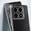 Miniatyrbild 4 av 5: Skydd för Xiaomi 14T Pro Stötabsorberande Flexibel Förstärkta Kanter Transparent Transparent